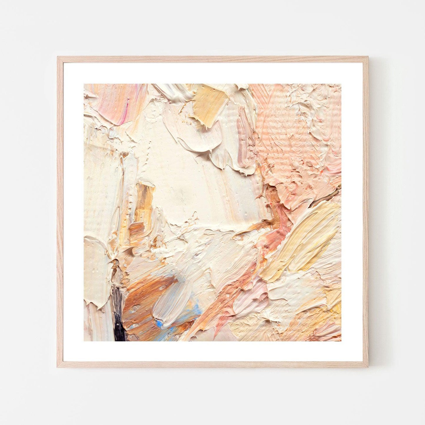 Blushing Nude , Hand-painted Canvas