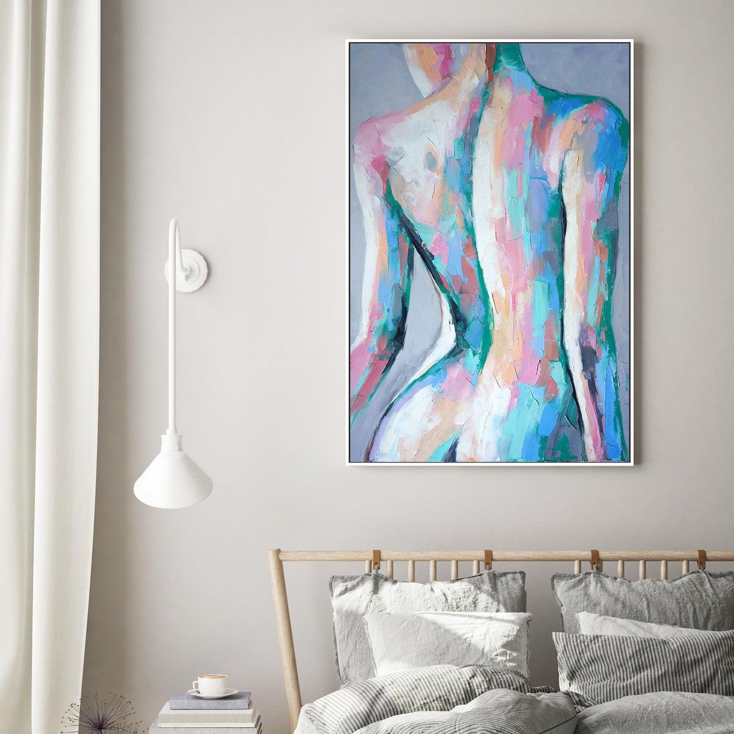 Wild and Free , Hand-painted Canvas