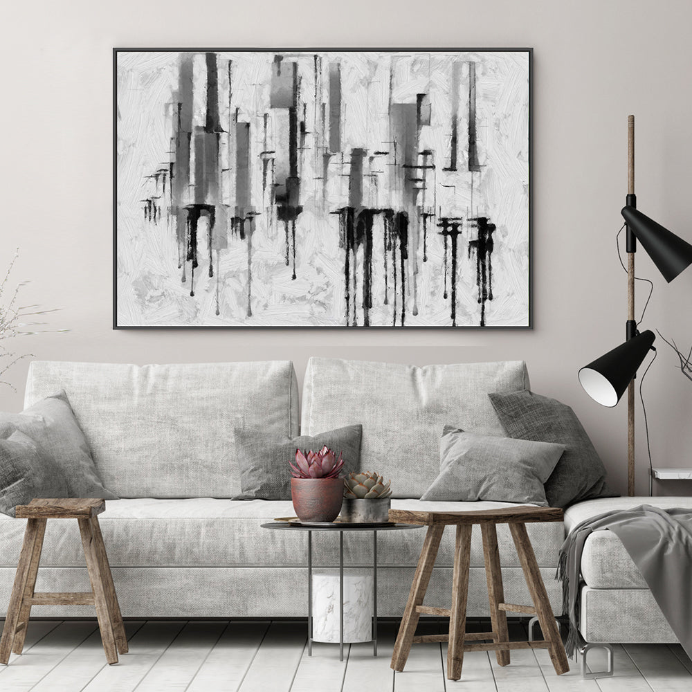 Melting Away, Style A, Hand-Painted Canvas