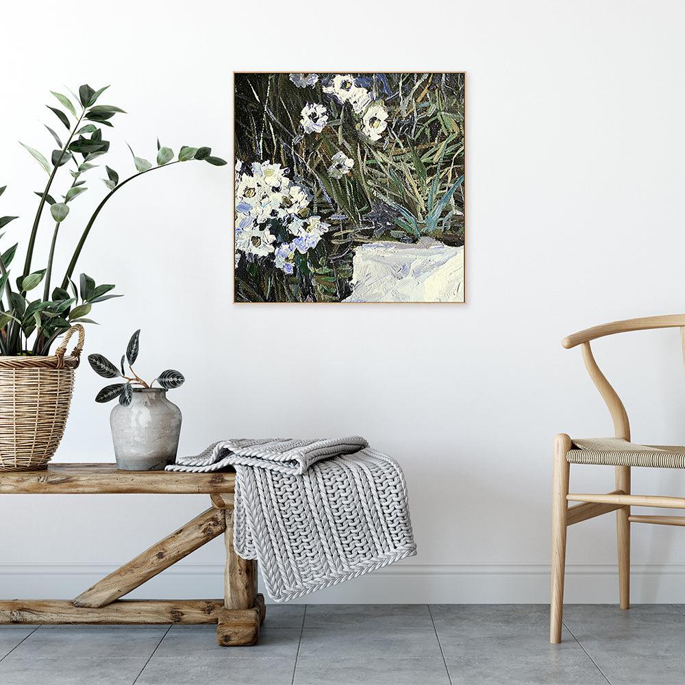 Pick A Daisy , Hand-painted Canvas
