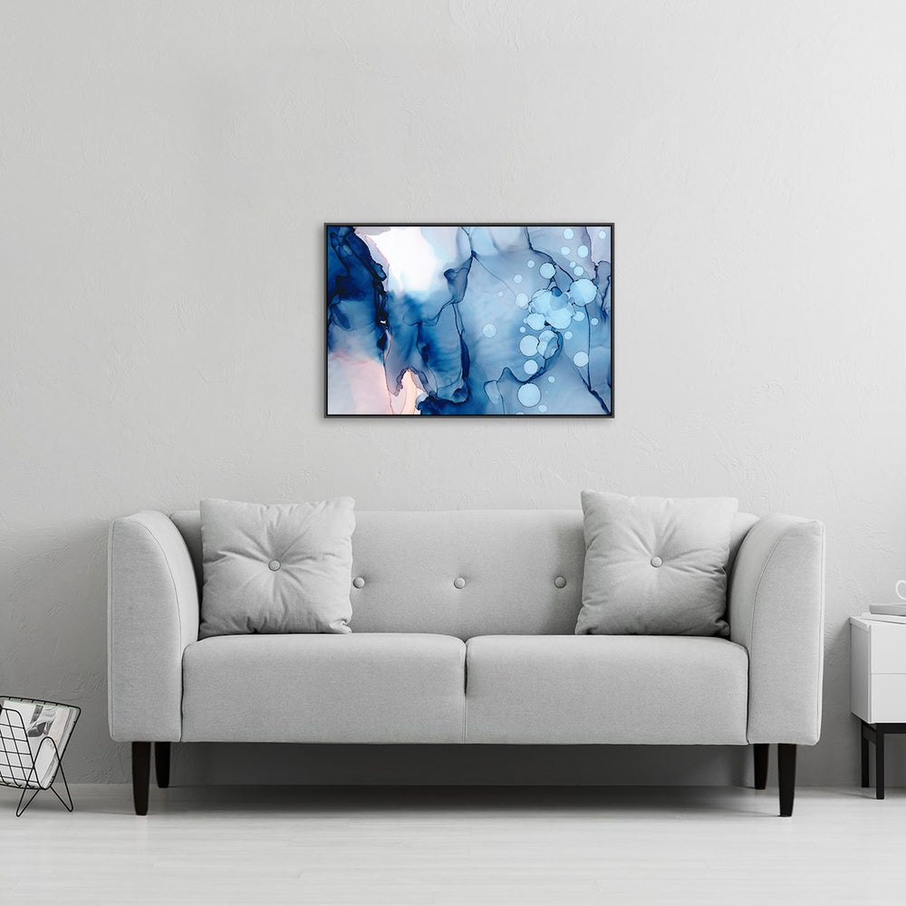 wall-art-print-canvas-poster-framed-Into The Mist, Ink Painting, Style A-by-Gioia Wall Art-Gioia Wall Art