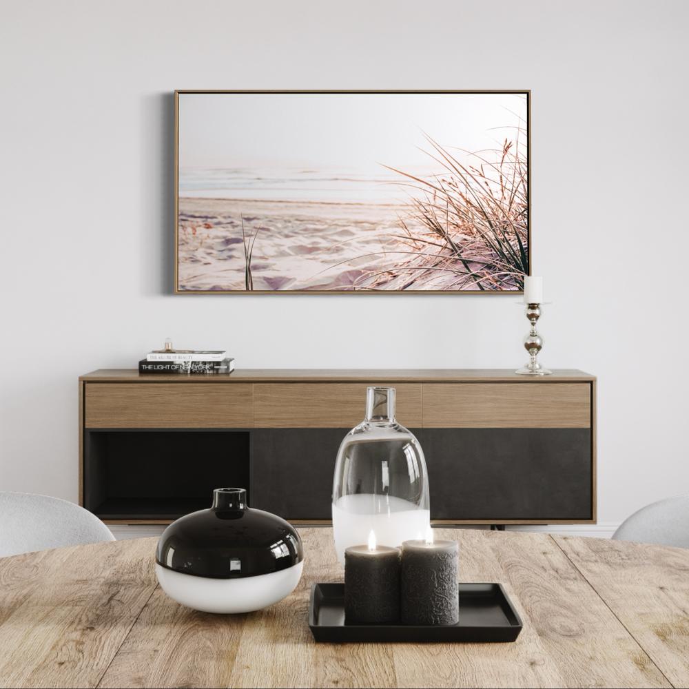 View Through The Sand Reeds-Gioia-Prints-Framed-Canvas-Poster-GIOIA-WALL-ART