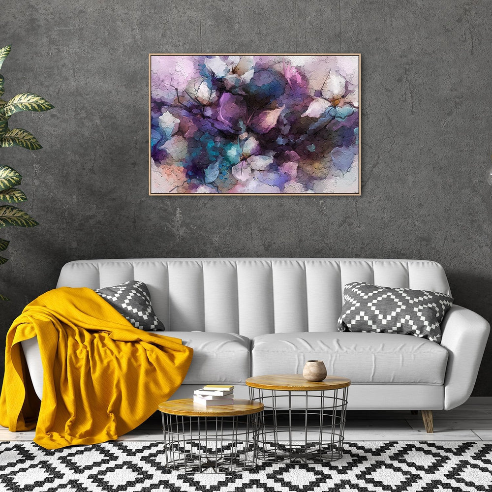 wall-art-print-canvas-poster-framed-Vivid Violet-by-Gioia Wall Art-Gioia Wall Art