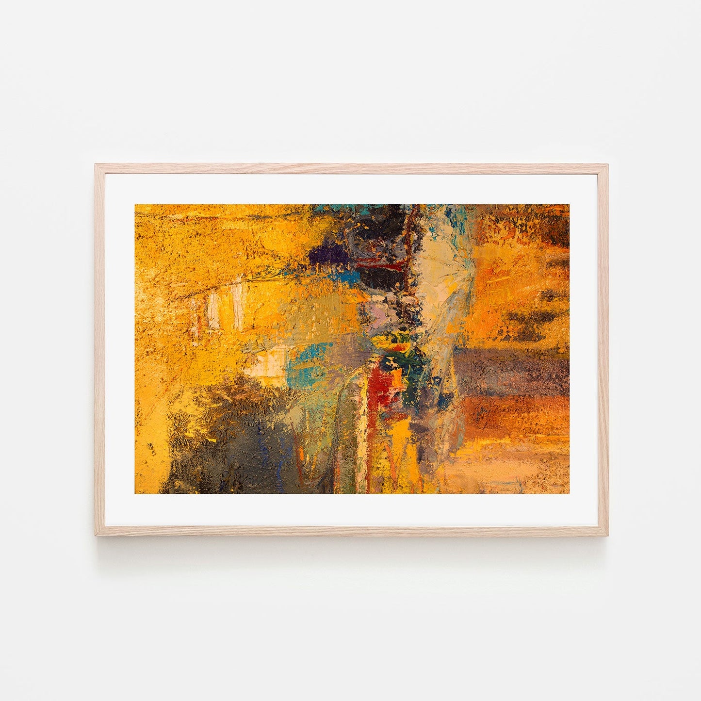 Amber Bliss, Hand-Painted Canvas