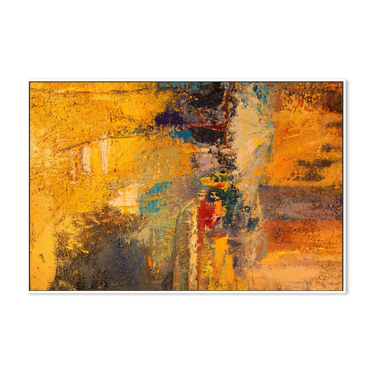 Amber Bliss, Hand-Painted Canvas