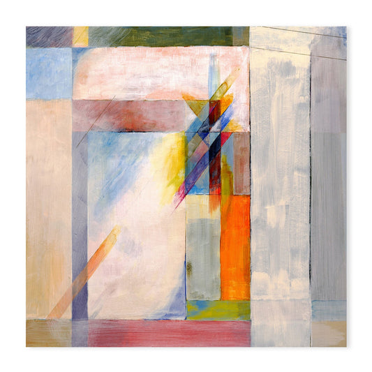 Coloured Angles, Style E, Hand-Painted Canvas