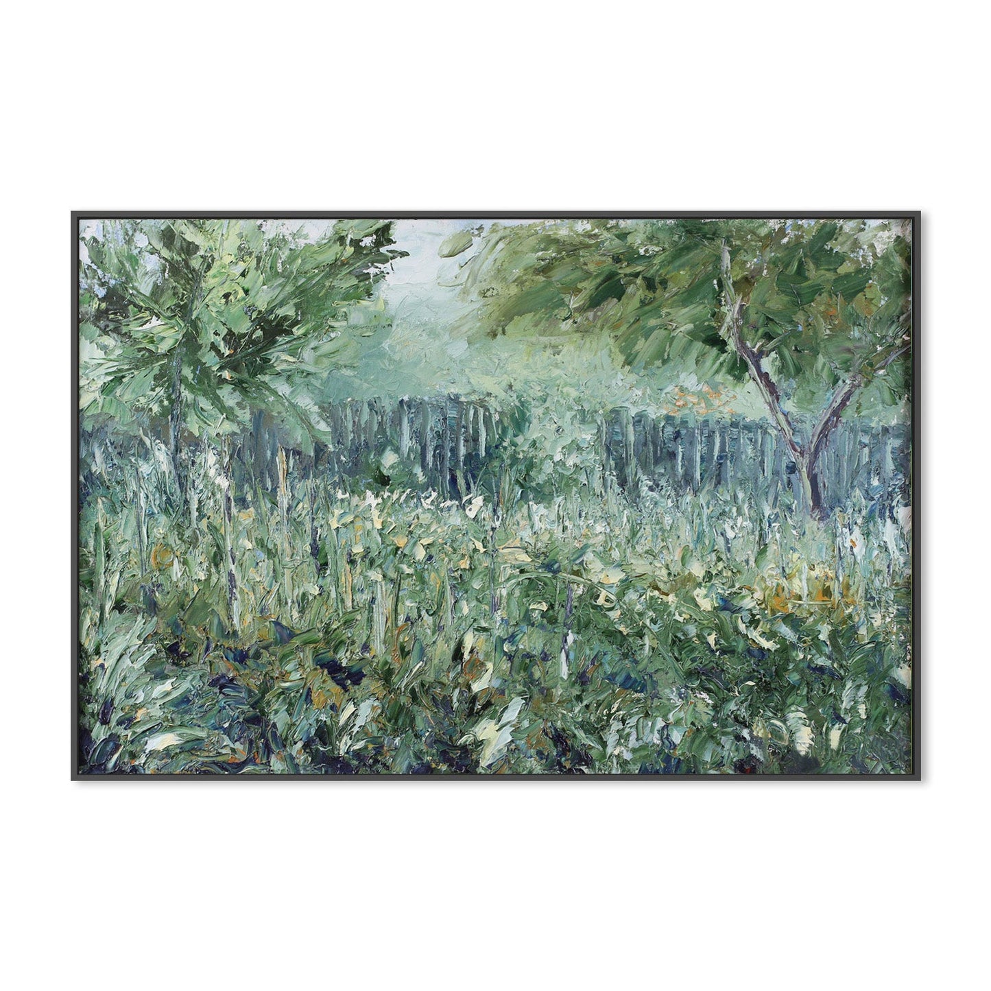 A Quiet Day, Style A, Hand-Painted Canvas