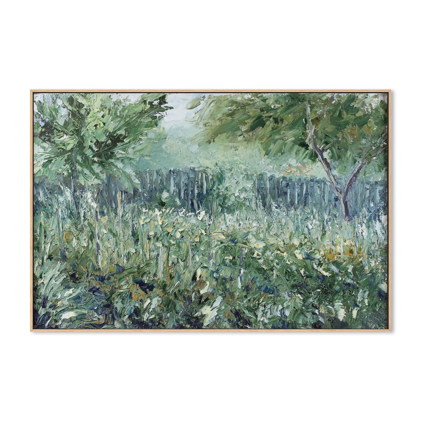 A Quiet Day, Style A, Hand-Painted Canvas