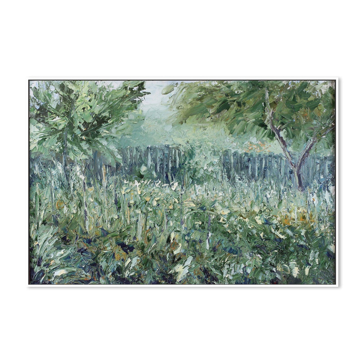 A Quiet Day, Style A, Hand-Painted Canvas