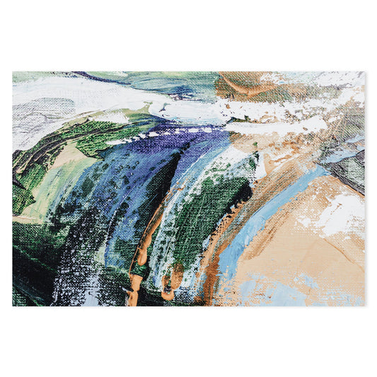 Collision of Colour, Style B, Hand-Painted Canvas