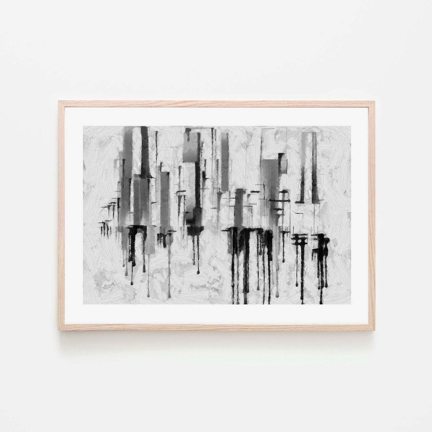 Melting Away, Style A, Hand-Painted Canvas