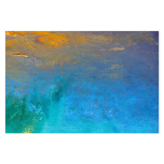 An Intrusion of Colour, Hand-Painted Canvas