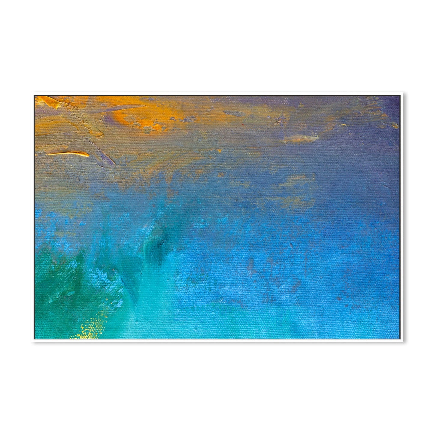 An Intrusion of Colour, Hand-Painted Canvas