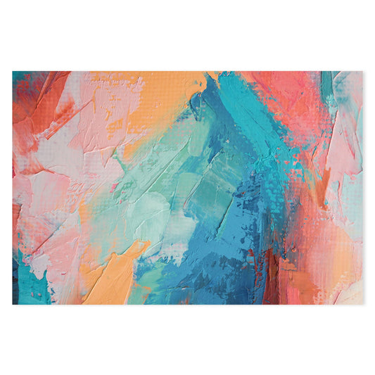 Pastel In My Mind, Hand-Painted Canvas