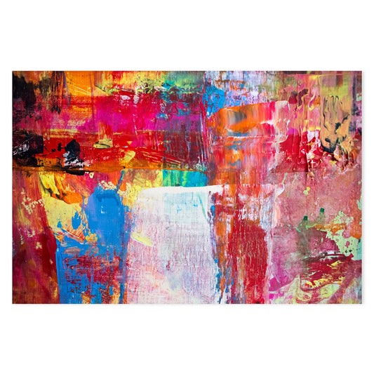 Paint Me In Red, Hand-Painted Canvas