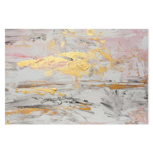 Blushing Gold, Hand-Painted Canvas