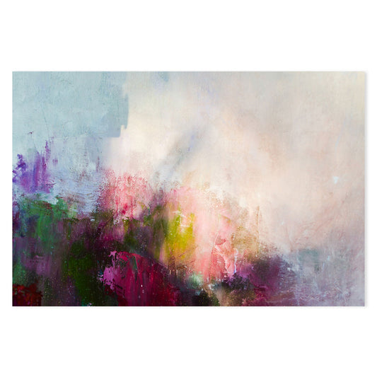 Blossoming Colour, Hand-Painted Canvas