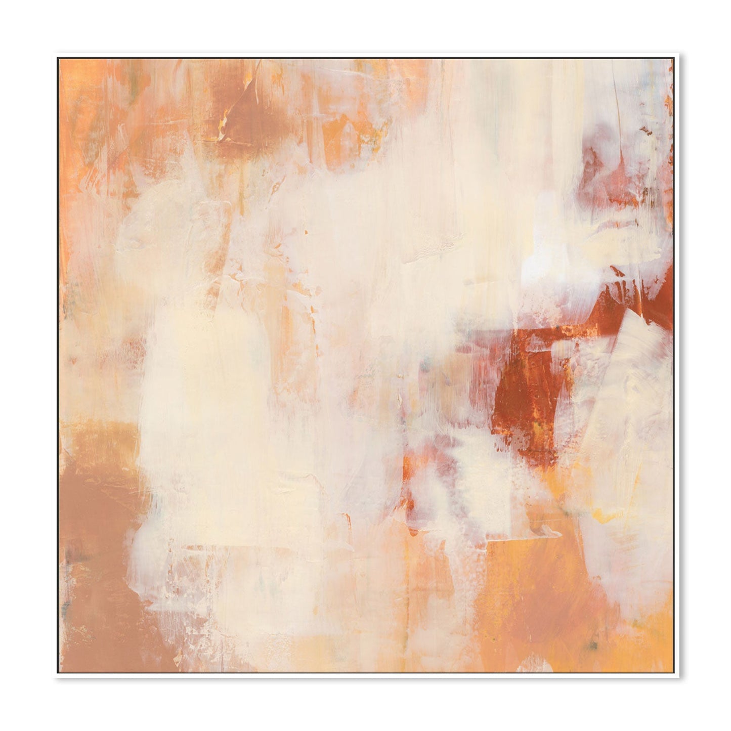 Peachy Dreams, Hand-Painted Canvas