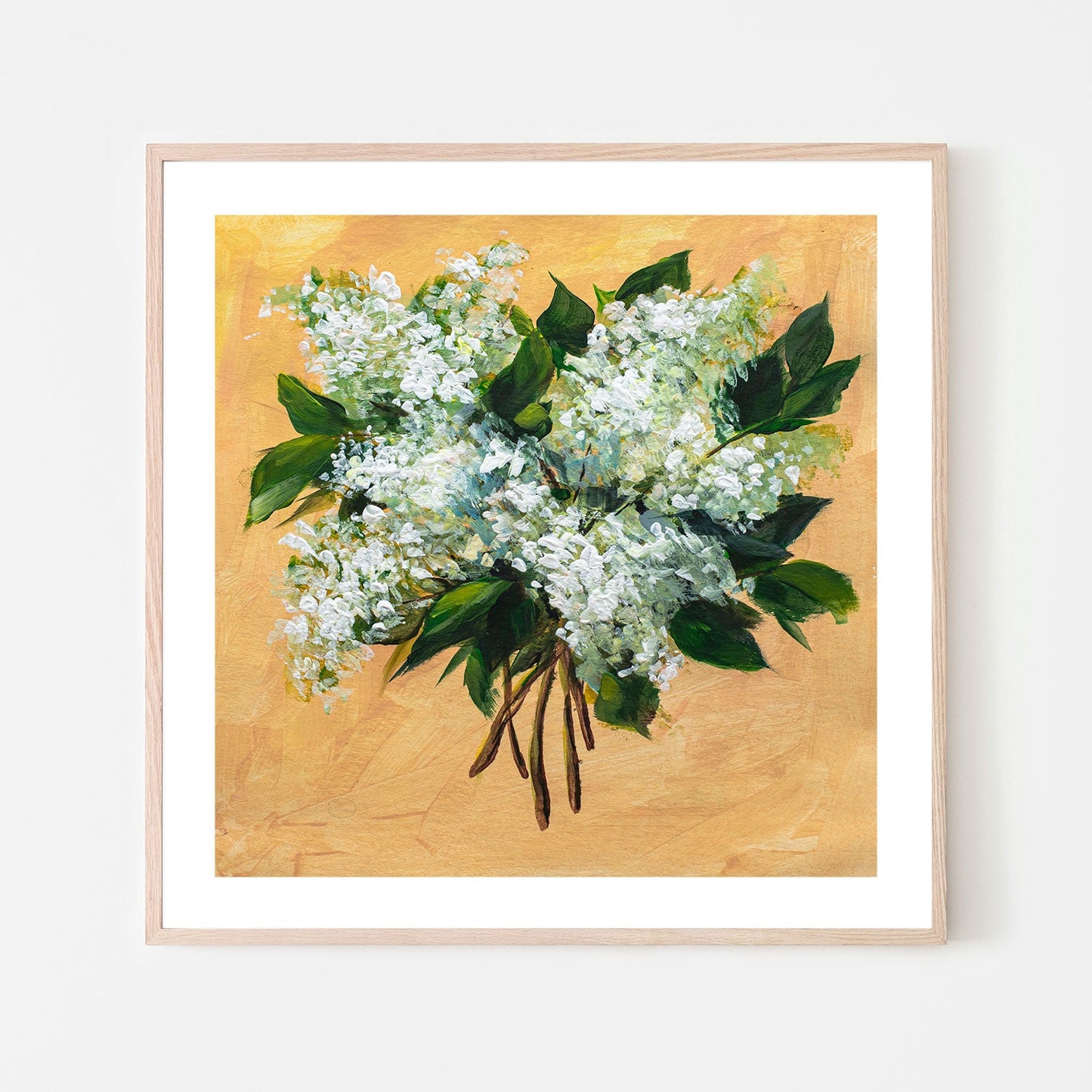 Can Hear The Bells, Style C, Hand-Painted Canvas