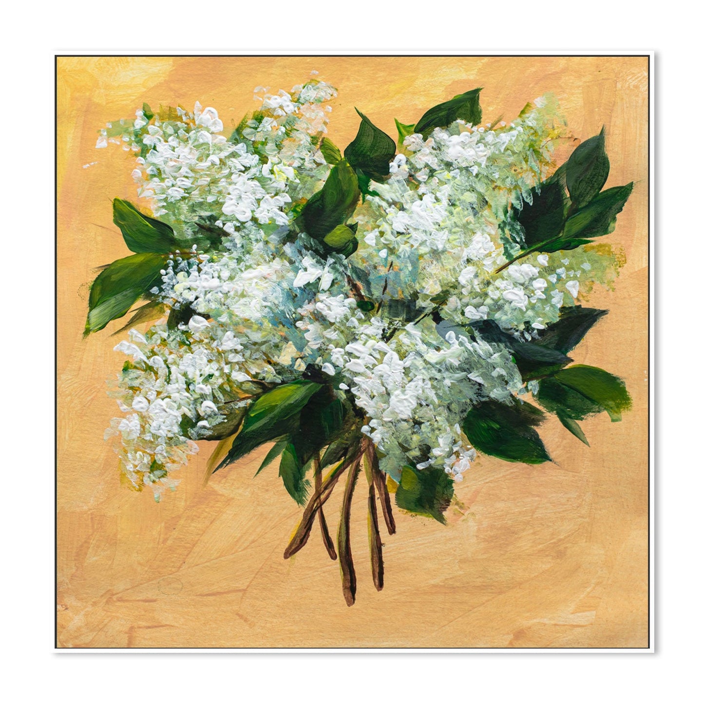 Can Hear The Bells, Style C, Hand-Painted Canvas