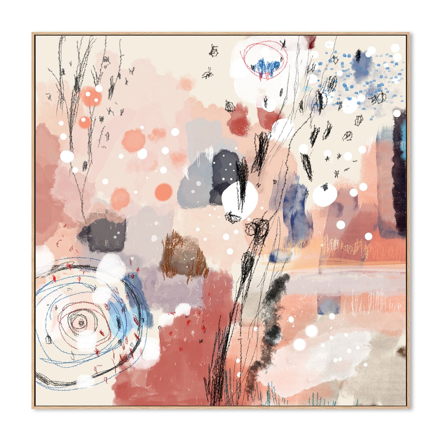 Child's Play, Hand-Painted Canvas