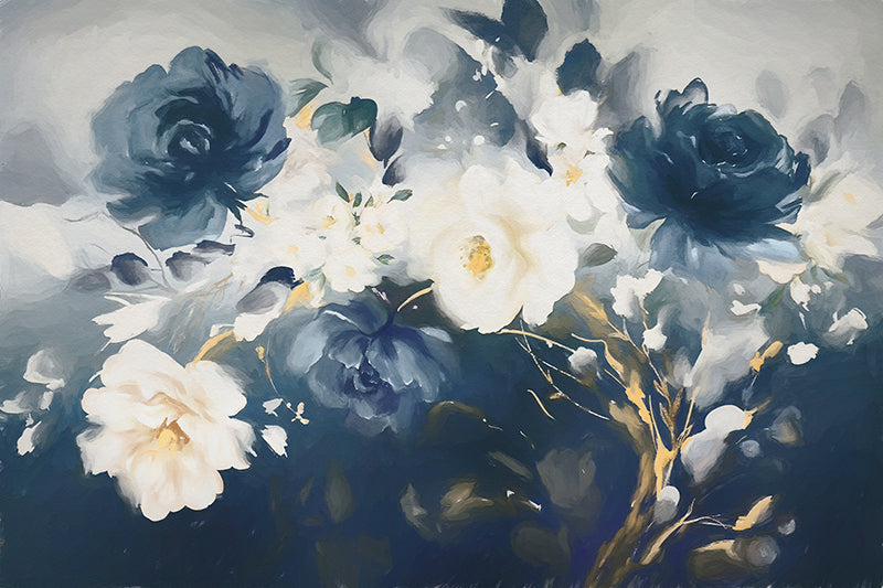 Imperial Blue Flowers