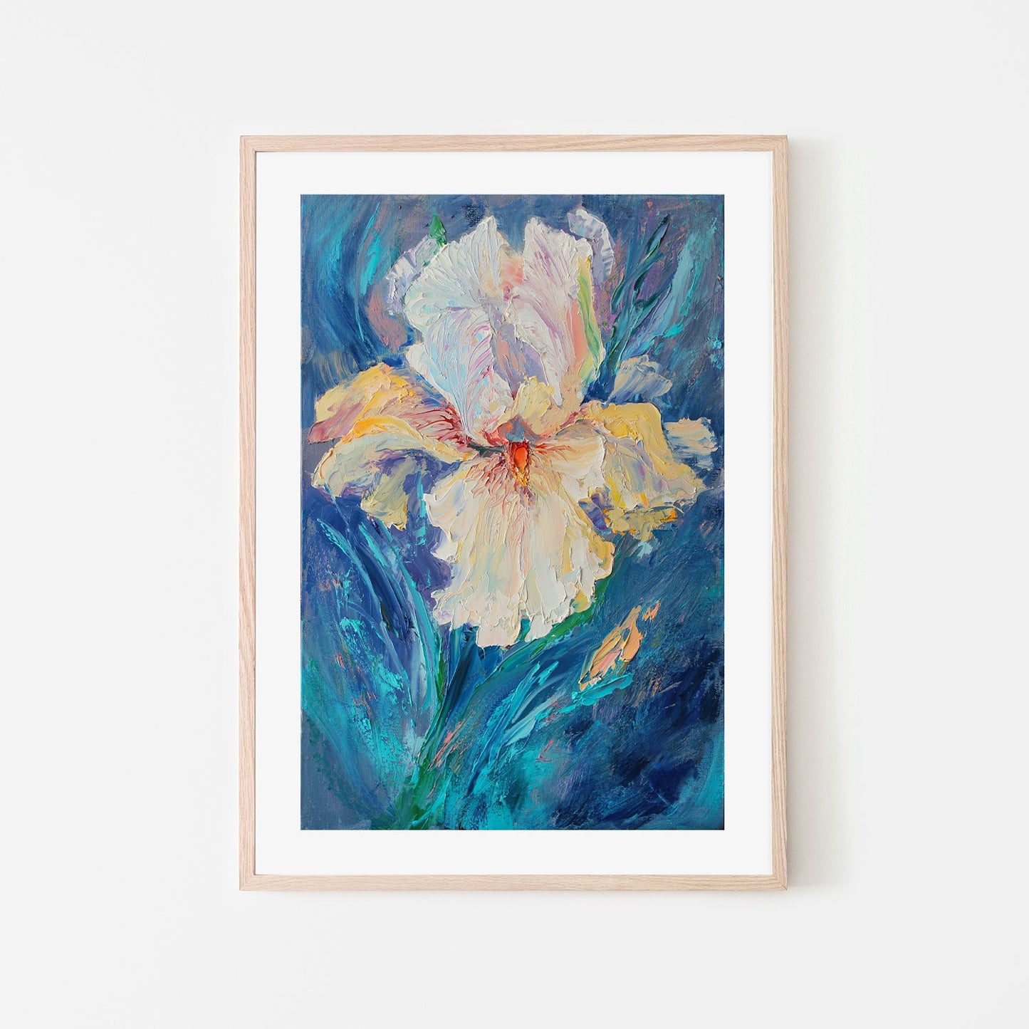 Azalea , Hand-Painted Canvas