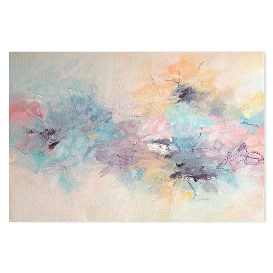 Pastel Confetti, Style B , Hand-Painted Canvas