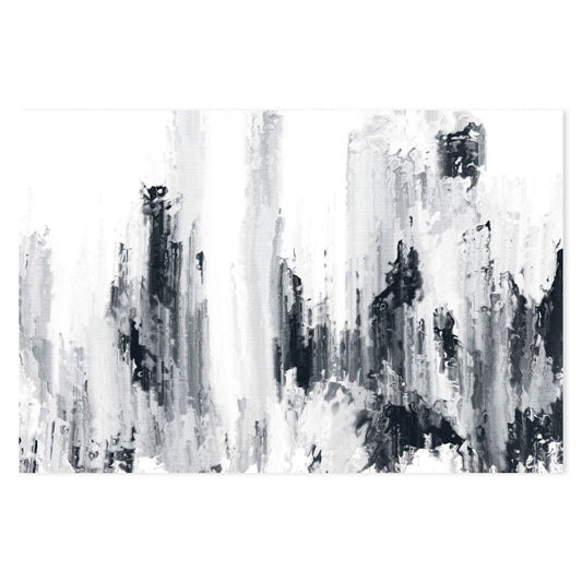 Rising , Hand-Painted Canvas