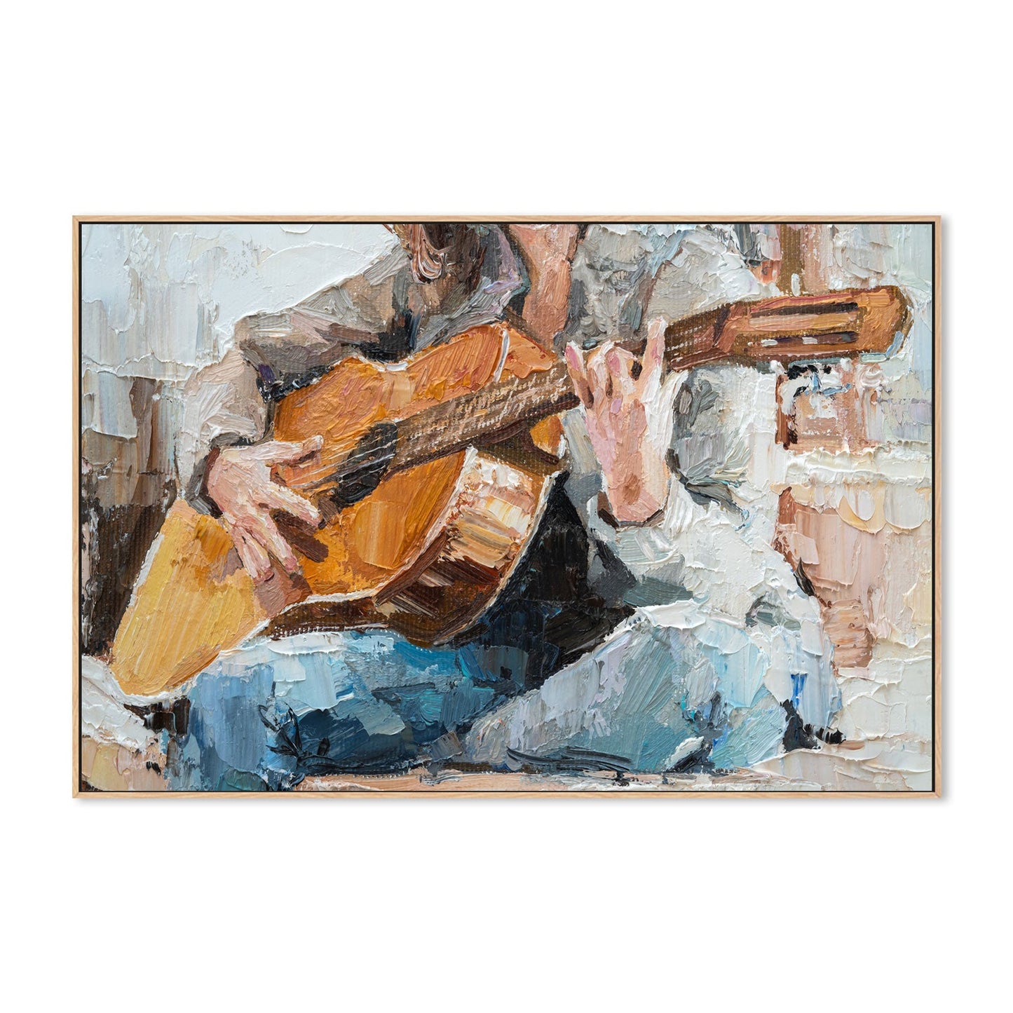 A Song For You , Hand-Painted Canvas