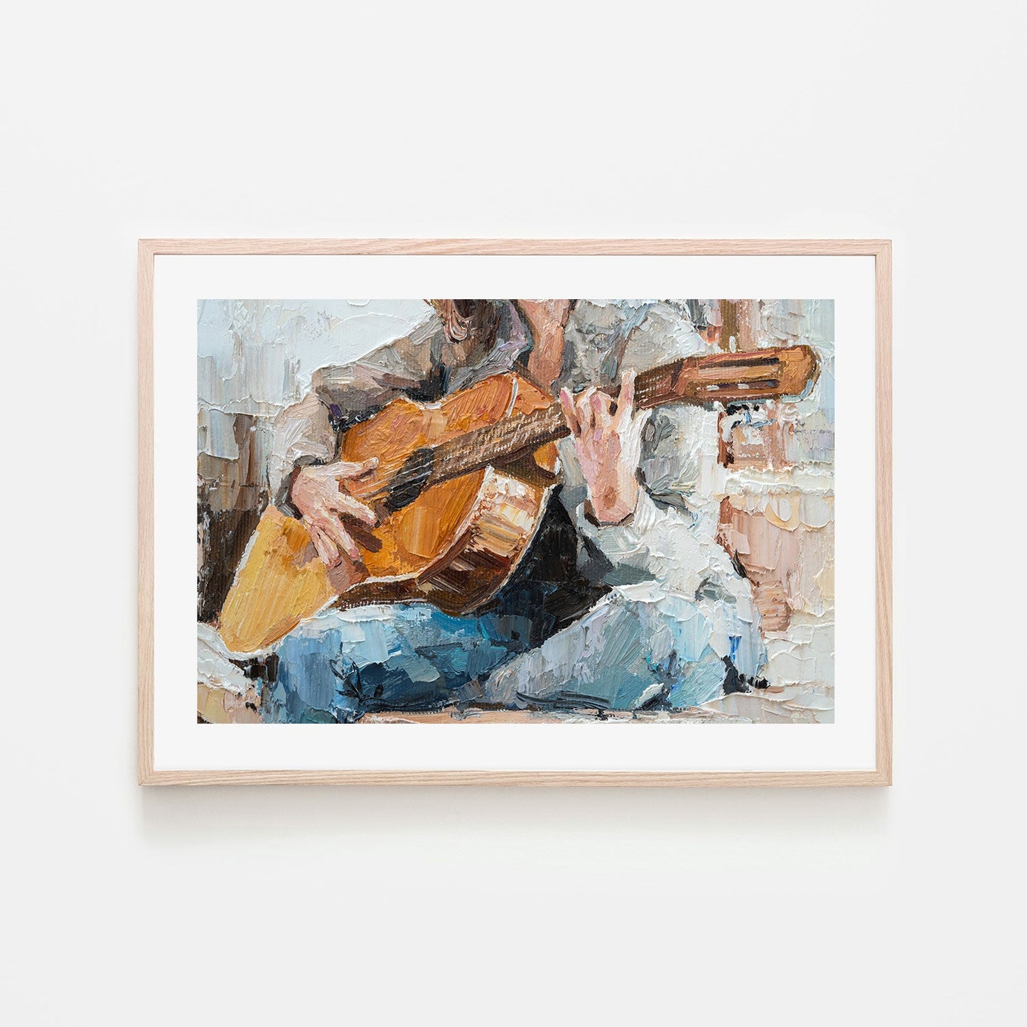 A Song For You , Hand-Painted Canvas