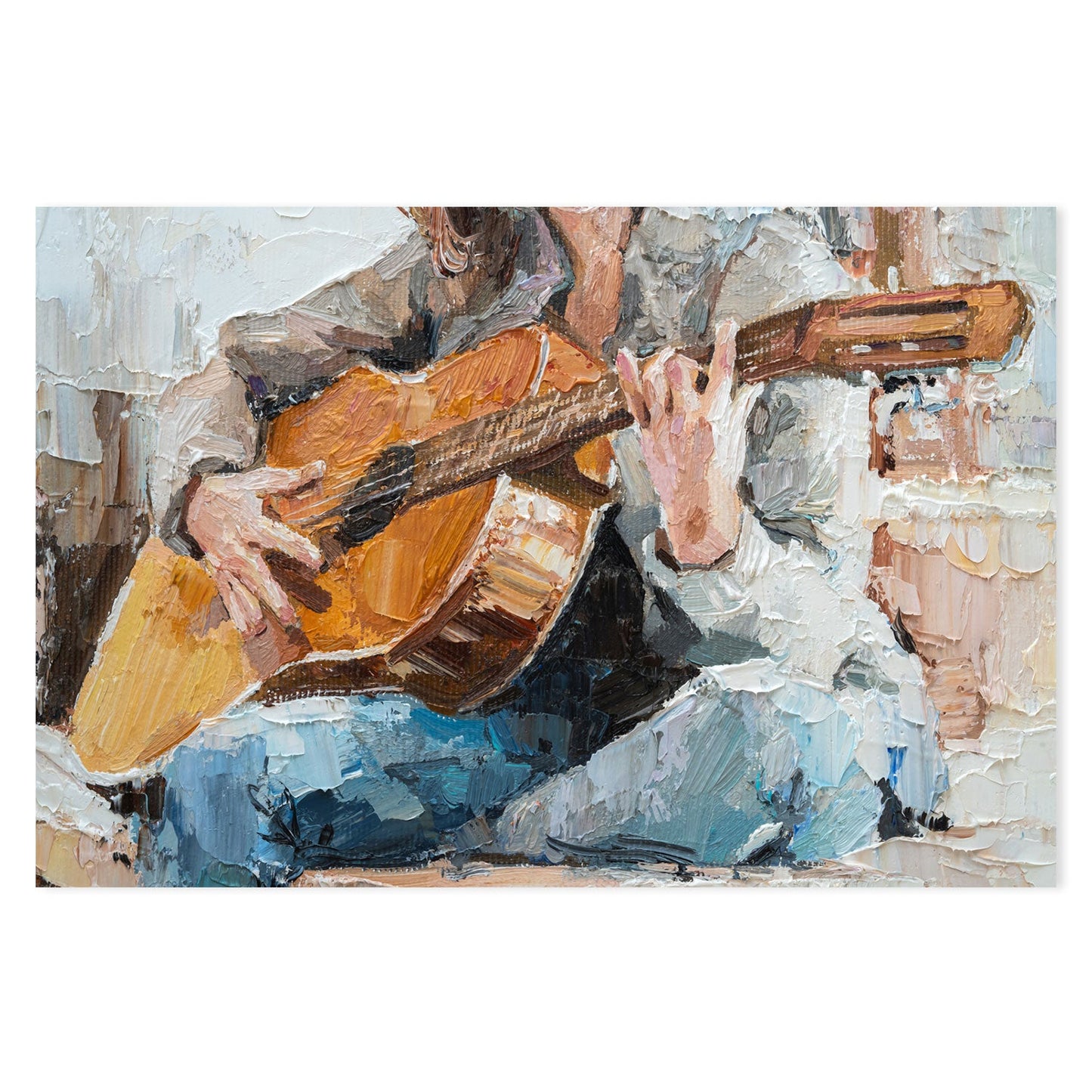 A Song For You , Hand-Painted Canvas