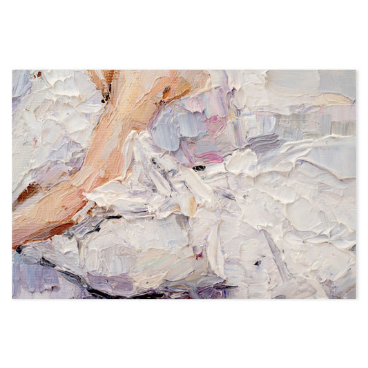 Lavender Moment , Hand-Painted Canvas