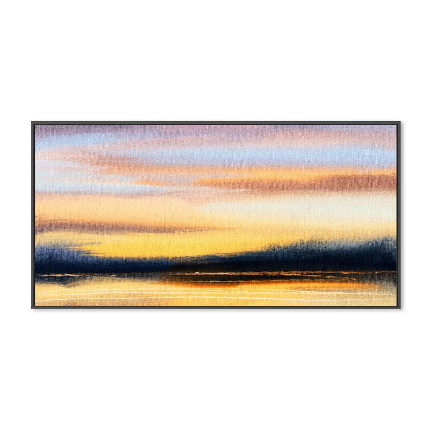 At Sunset , Hand-painted Canvas