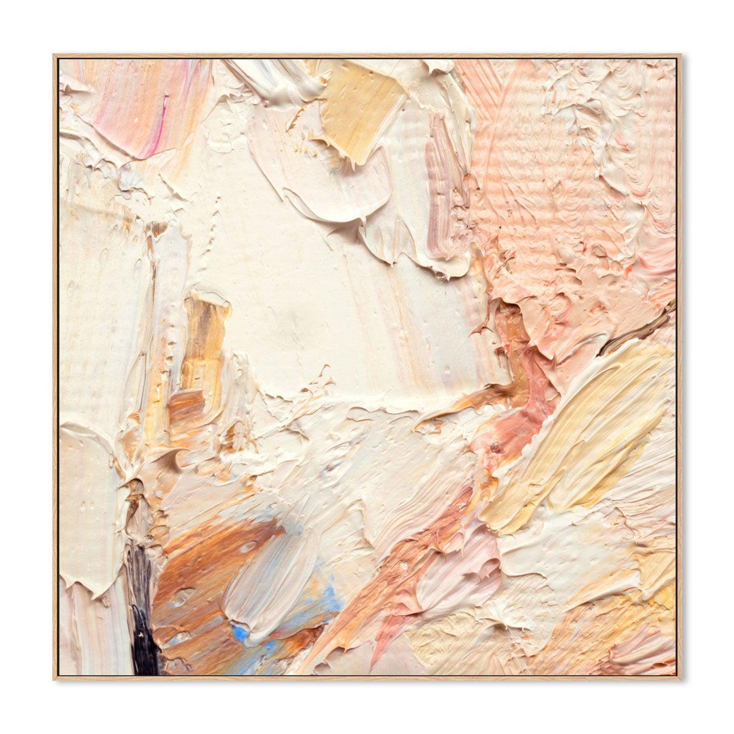 Blushing Nude , Hand-painted Canvas