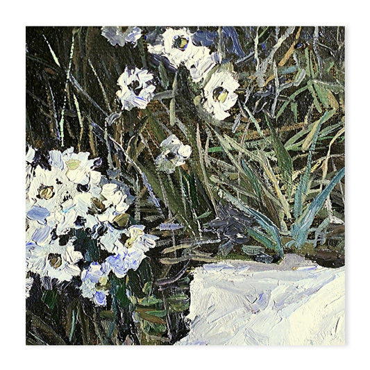 Pick A Daisy , Hand-painted Canvas