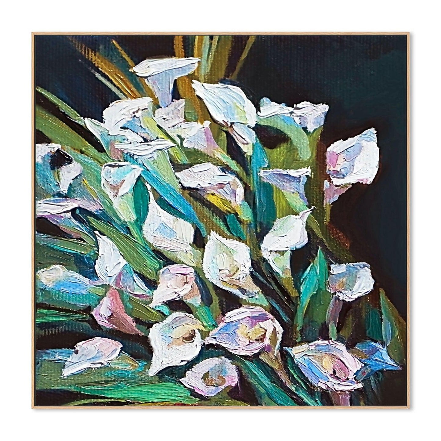 Calla Lily , Hand-painted Canvas