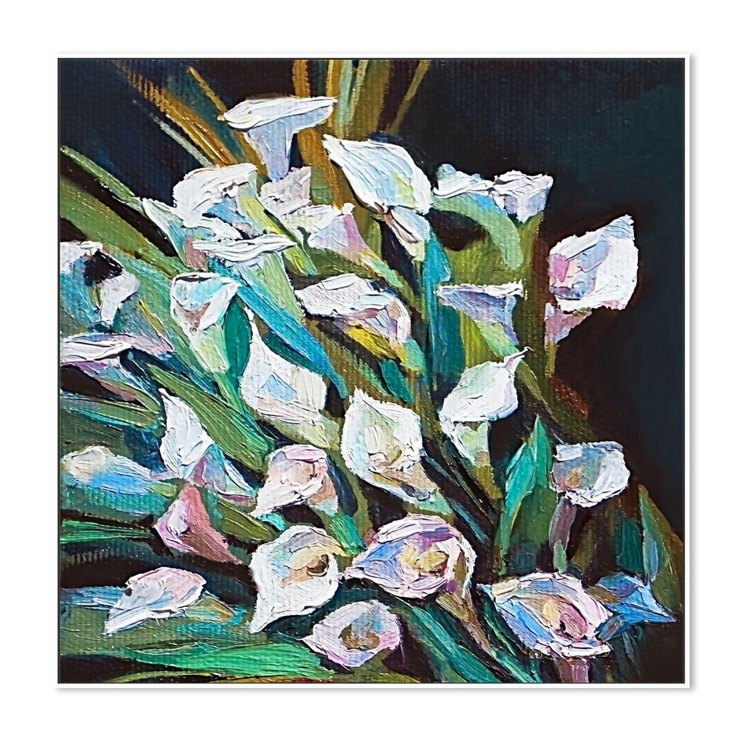 Calla Lily , Hand-painted Canvas