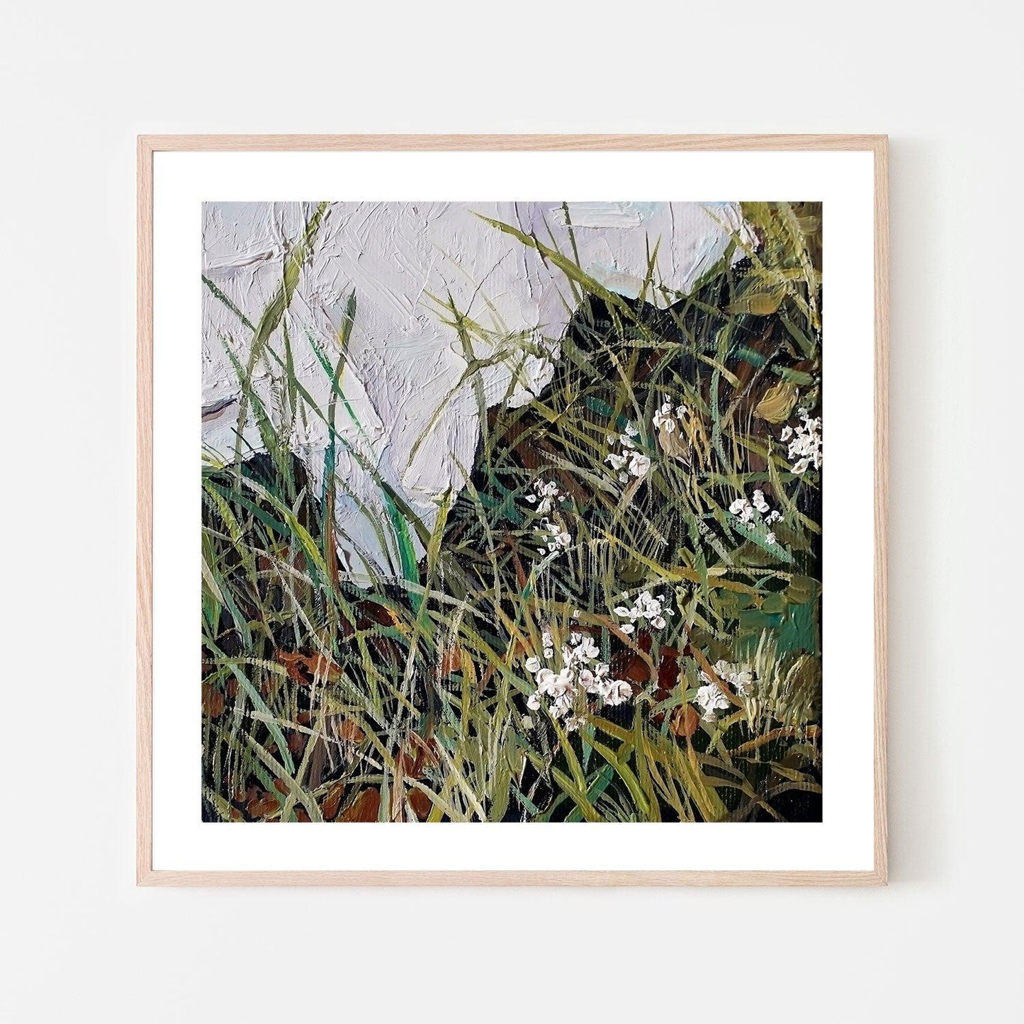 In The Field , Hand-painted Canvas