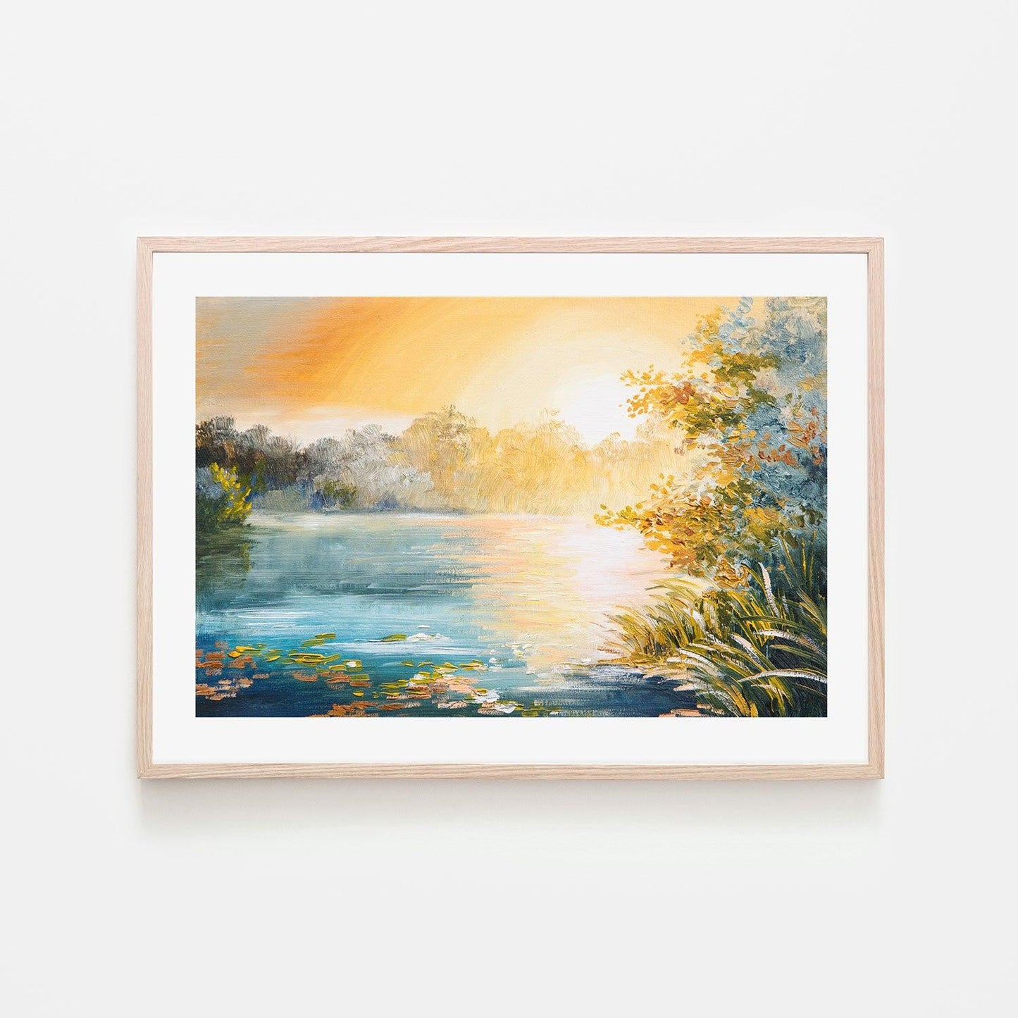 At Sunset  , Hand-painted Canvas
