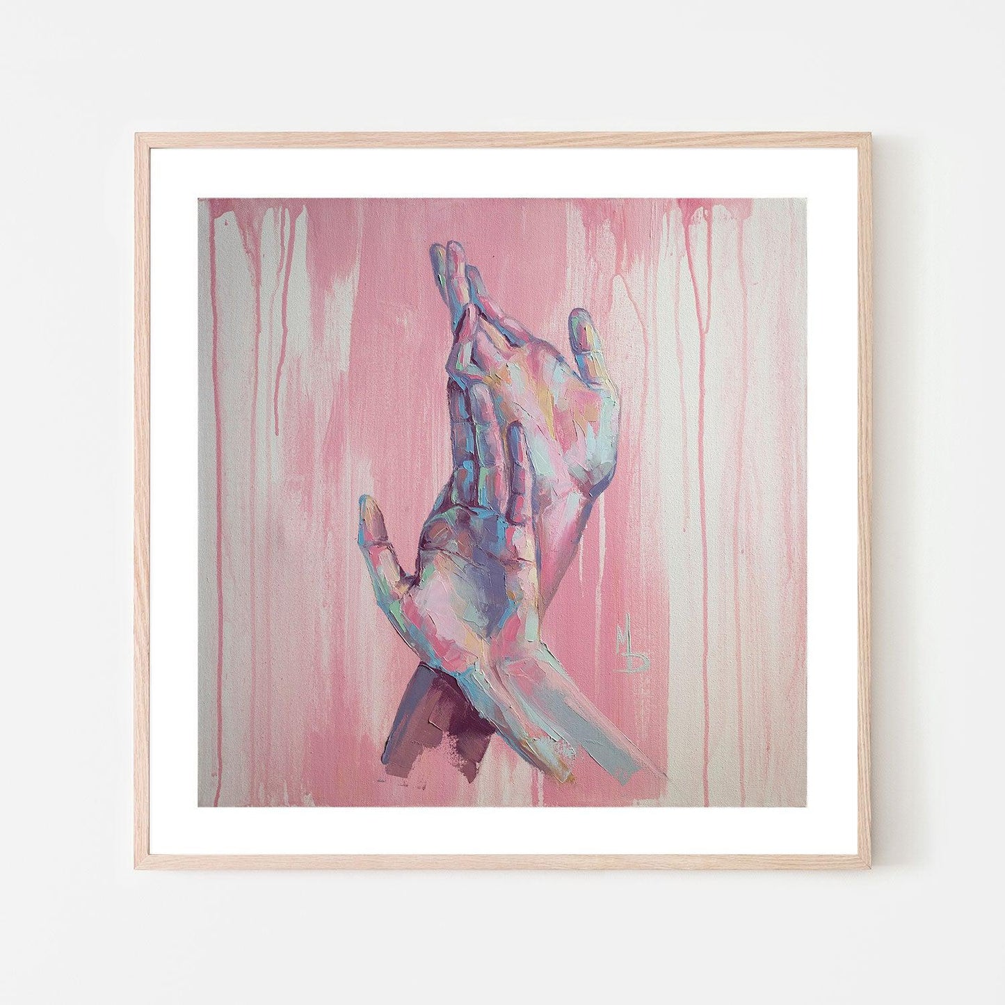 Entertwined  , Hand-painted Canvas