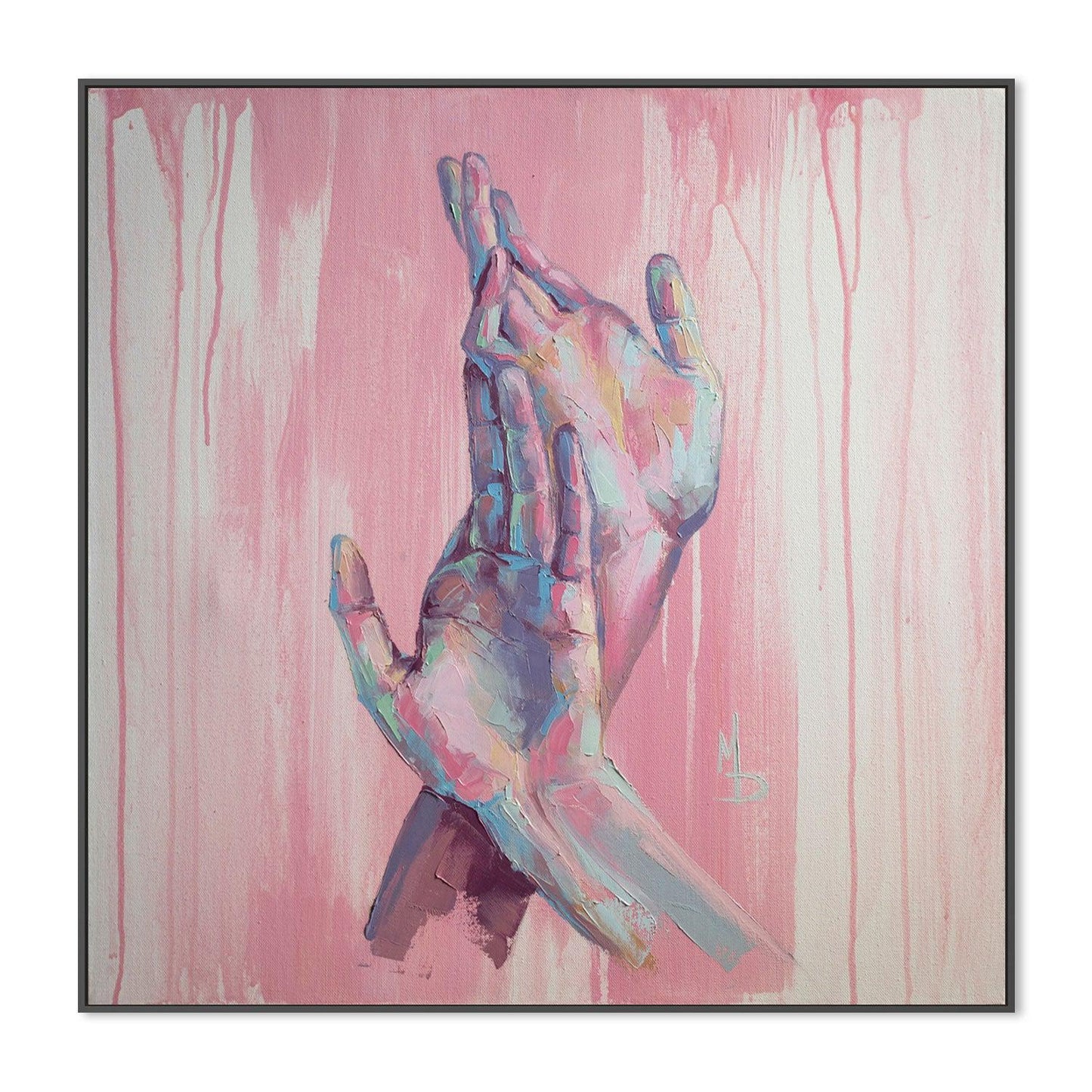 Entertwined  , Hand-painted Canvas