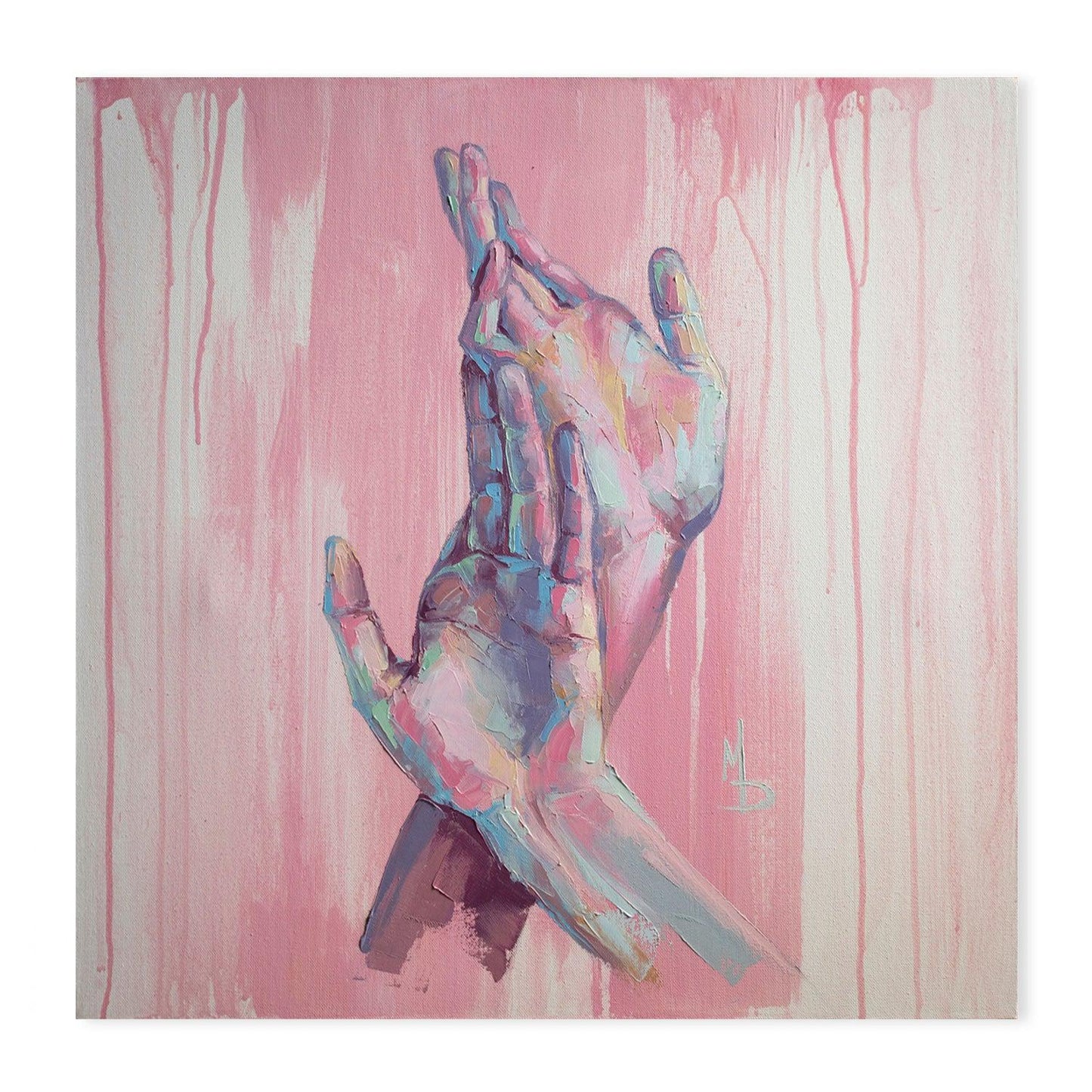 Entertwined  , Hand-painted Canvas