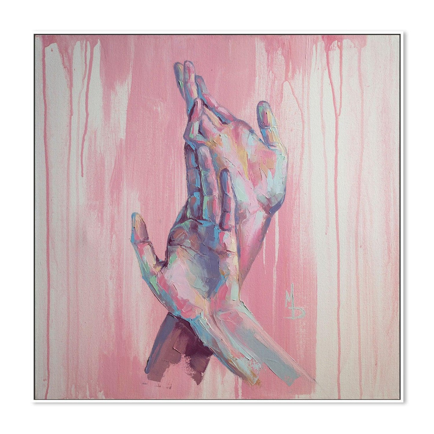 Entertwined  , Hand-painted Canvas