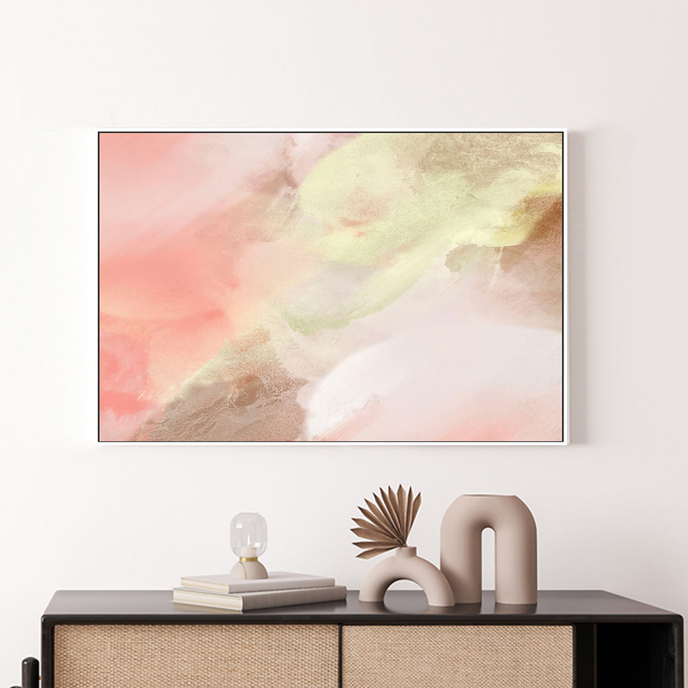 Pink Dreams , Hand-Painted Canvas