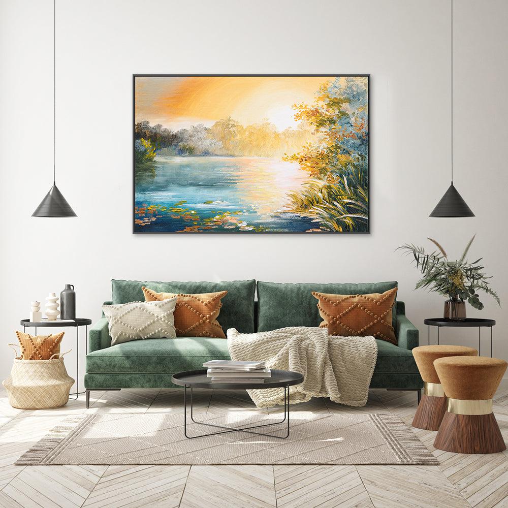 At Sunset  , Hand-painted Canvas