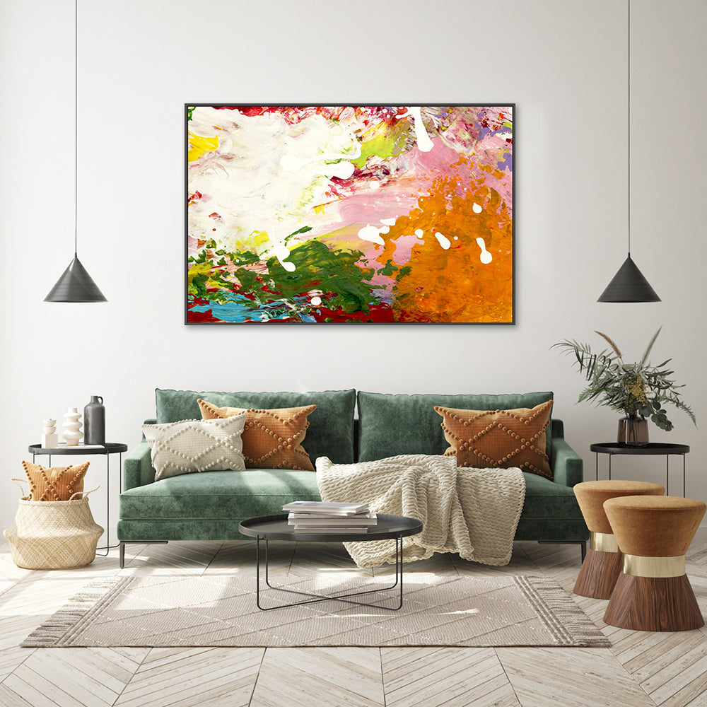 Colour Disarray , Hand-Painted Canvas