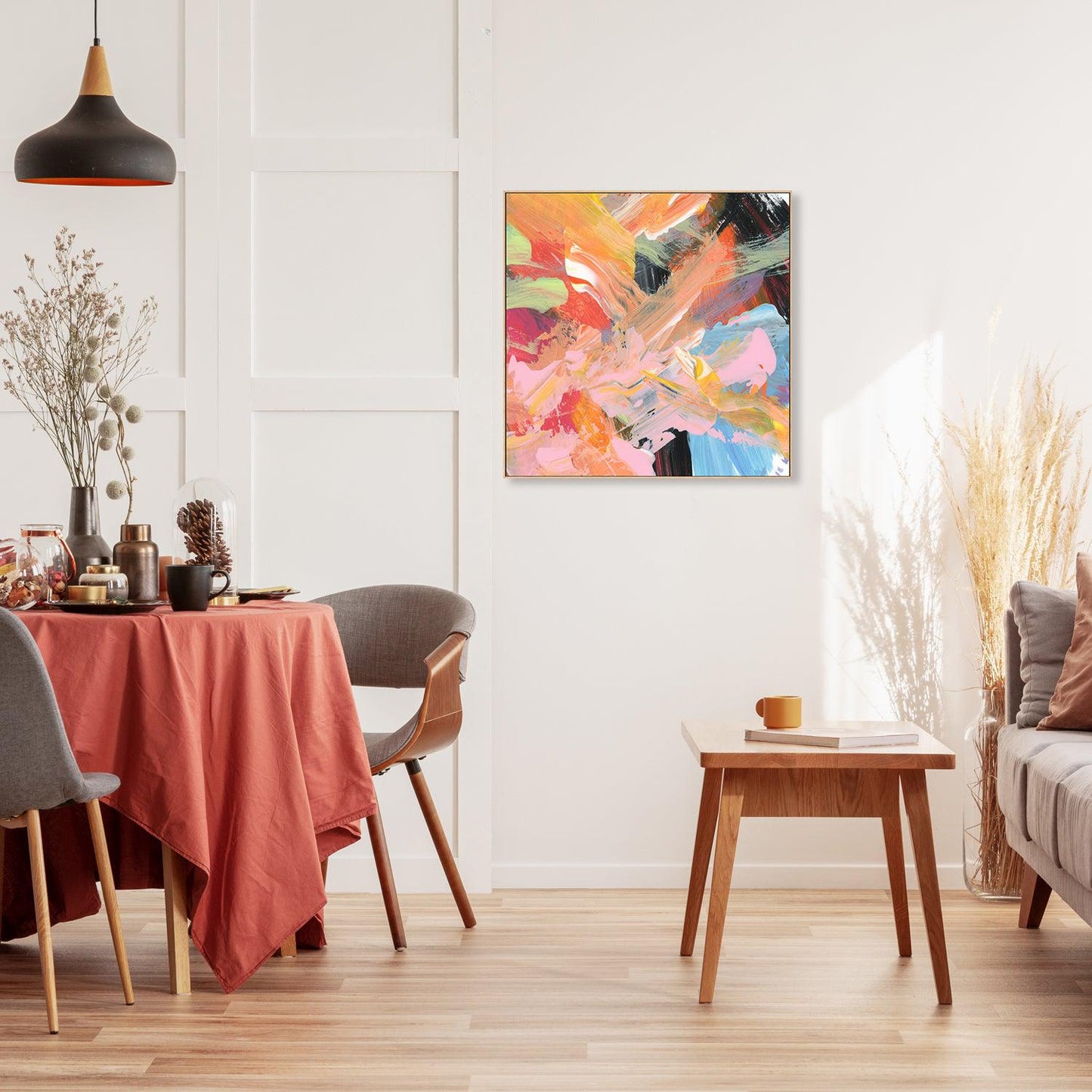 Dimensions  , Hand-painted Canvas