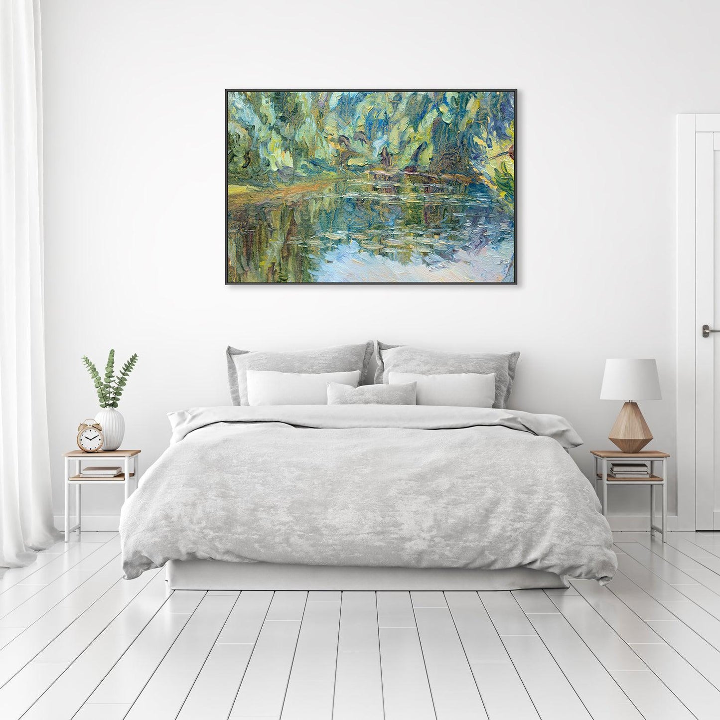Tranquility , Hand-painted Canvas