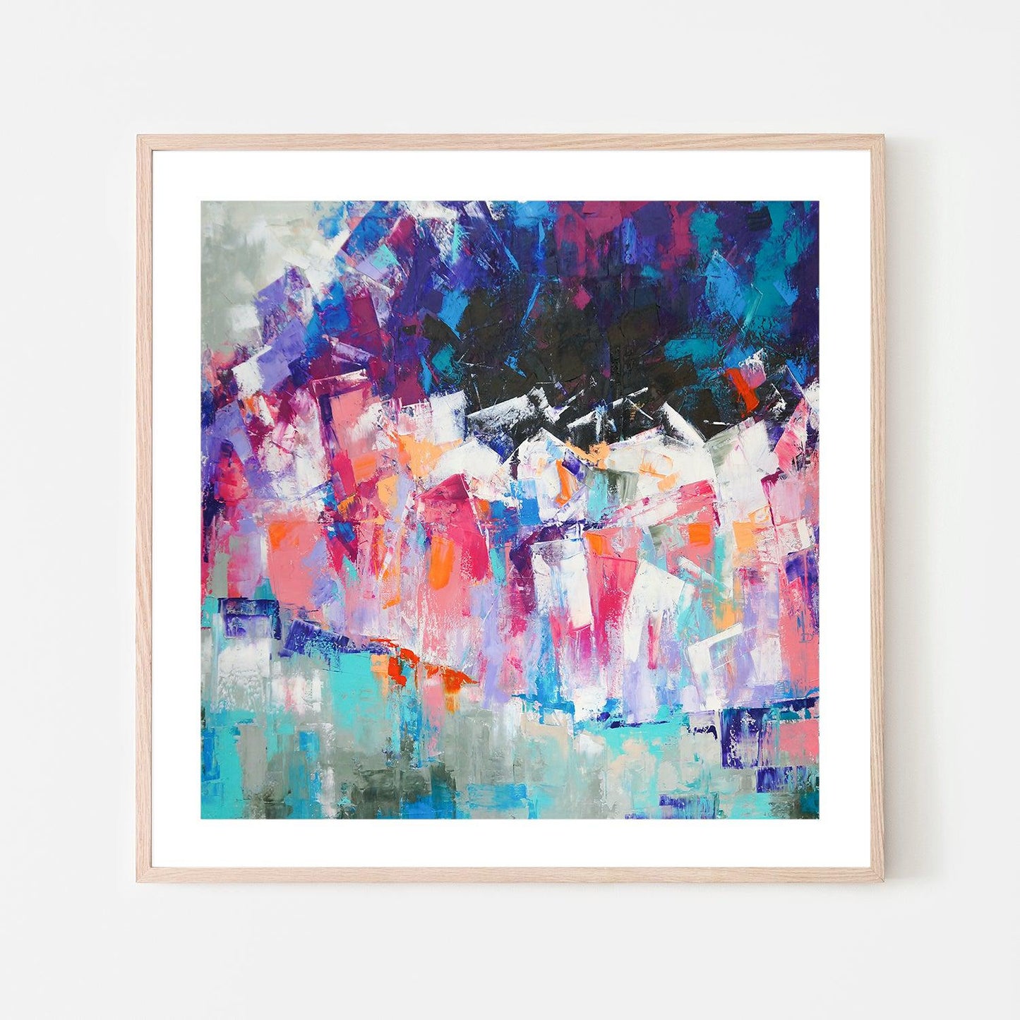 Ground Breaking , Hand-painted Canvas